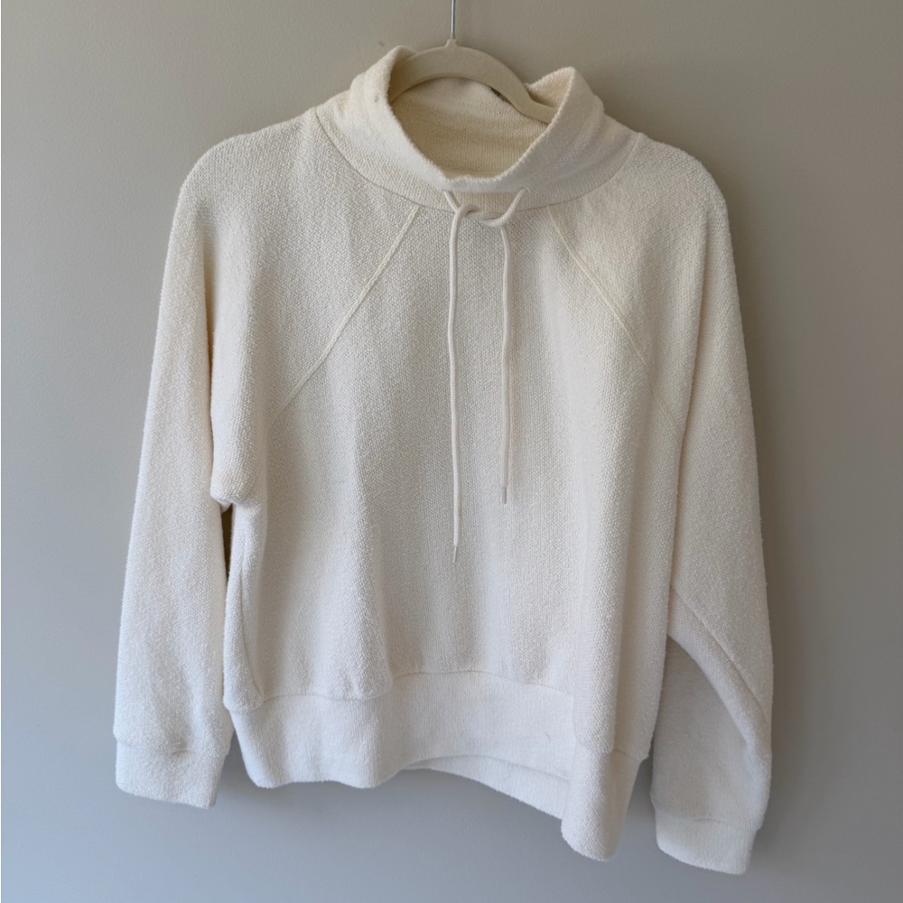 Varley Women's Cream Cowl Neck Sweater